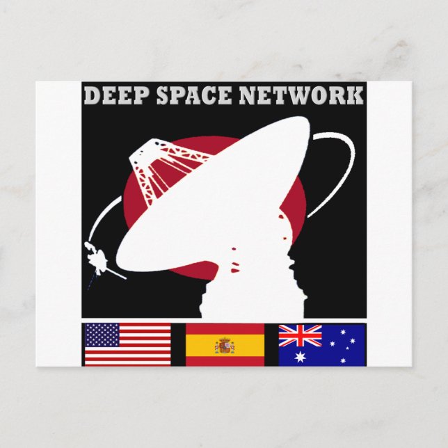 NASA's Deep Space Network Postcard (Front)