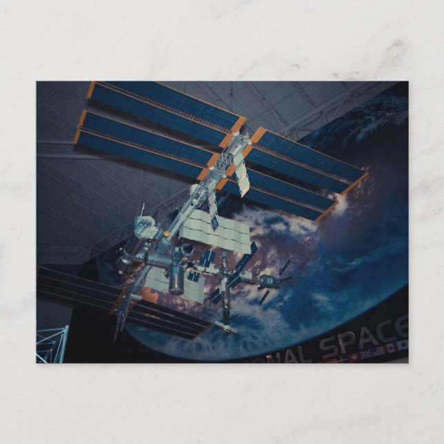 NASA's Johnson Space Centre Invitation Postcard (Front)