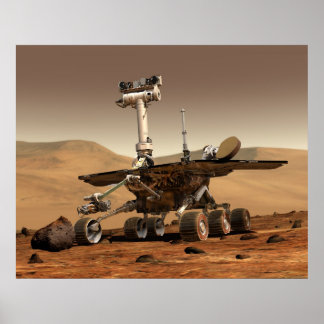 NASA's Mars Rover 'Spirit' Poster