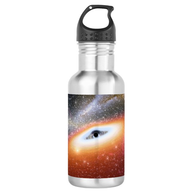 NASAs Massive Black Hole 532 Ml Water Bottle (Front)