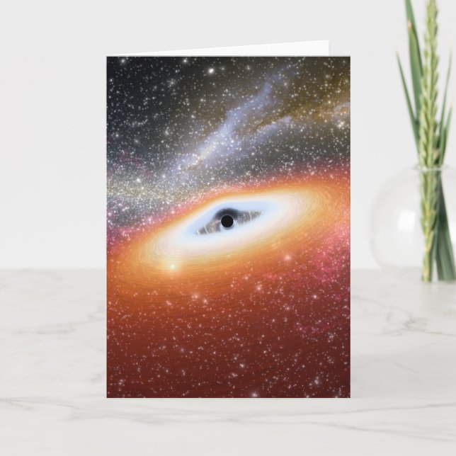 NASAs Massive Black Hole Card (Front)