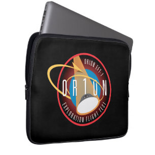 NASA's Orion EFT-1 Flight Official Mission Patch Laptop Sleeve