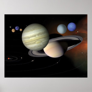 NASAs Our Solar System Poster
