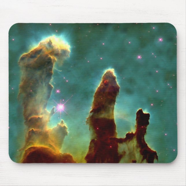 NASAs Pillars of creation Mouse Pad (Front)