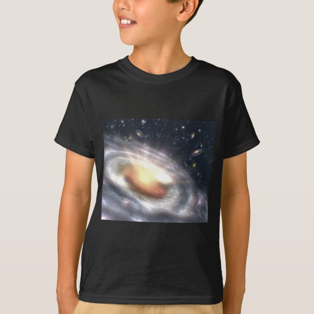 NASAs Quasar Black Hole T-Shirt (Front)