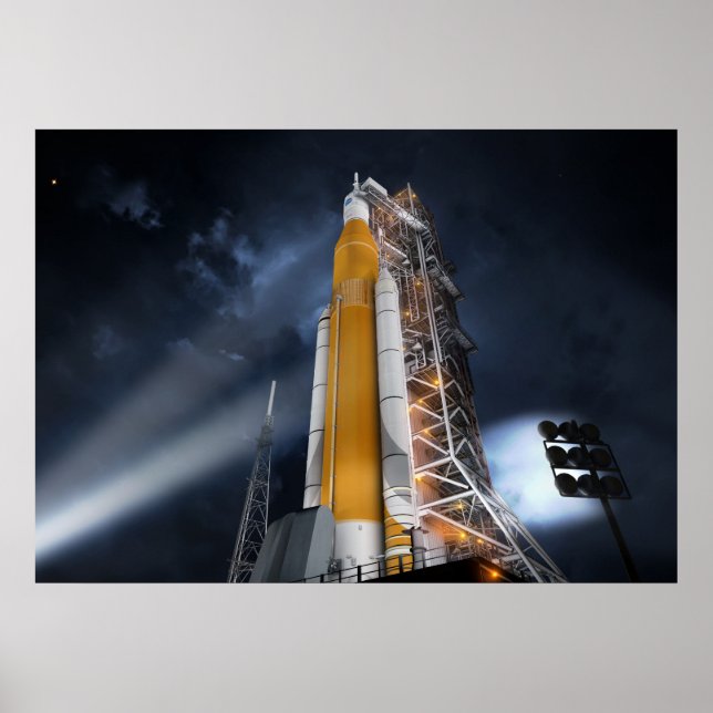 NASA's Space Launch System Poster (Front)