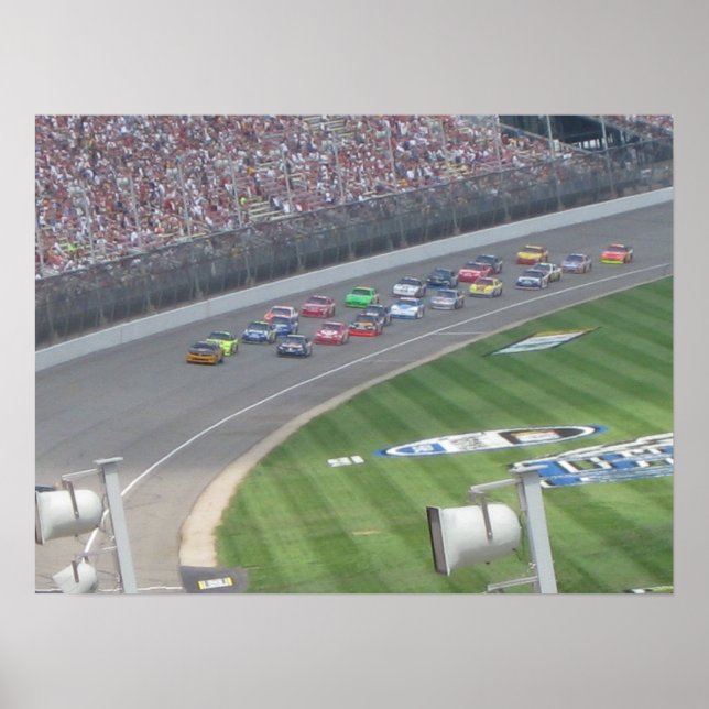 Nascar 2009 at MIS Poster (Front)