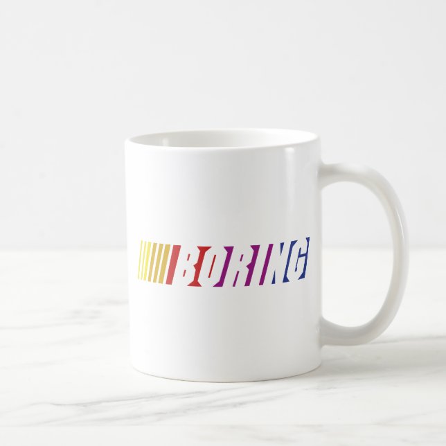 Nascar Boring Coffee Mug (Right)