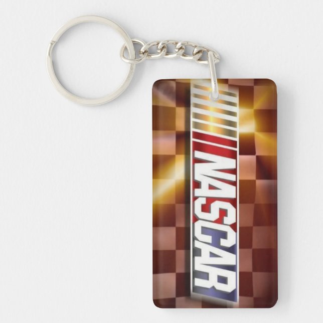 nascar emblem key ring (Front)