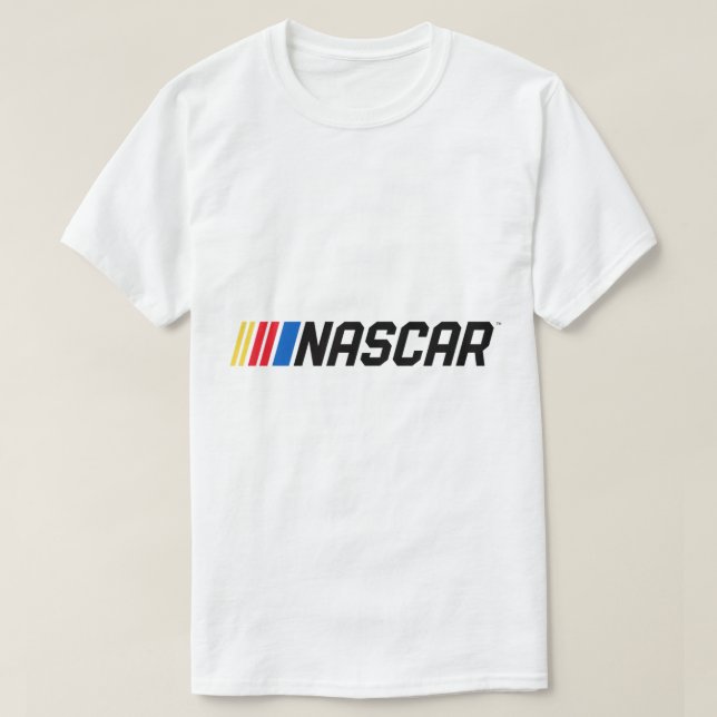 Nascar Full Logo  T-Shirt (Design Front)