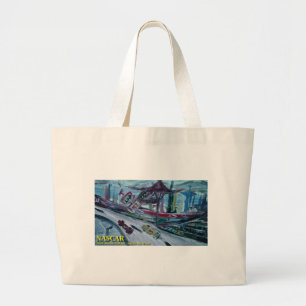 nascar large tote bag