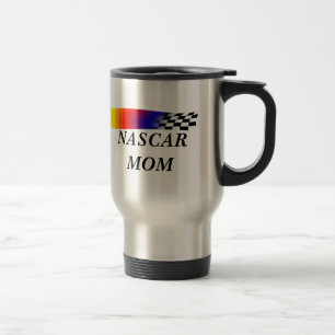 Nascar Mum Drinking Mugs  Custom Travel Mugs