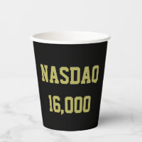 NASDAQ 16000 Stock Market Celebration