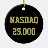 NASDAQ 25000 Stock Market Celebration