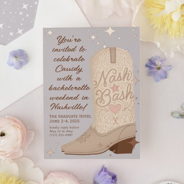 Nash Bash Cowgirl Boot Bachelorette Party (Creator Uploaded)