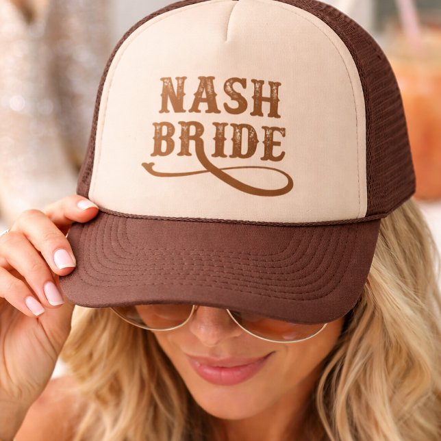 Nash Bride Trucker Hat | Nashville Bachelorette (Creator Uploaded)