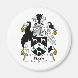 Nash Family Crest Magnet