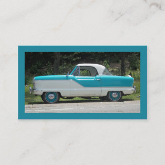 Nash Hudson Metropolitian blue and white Business Card