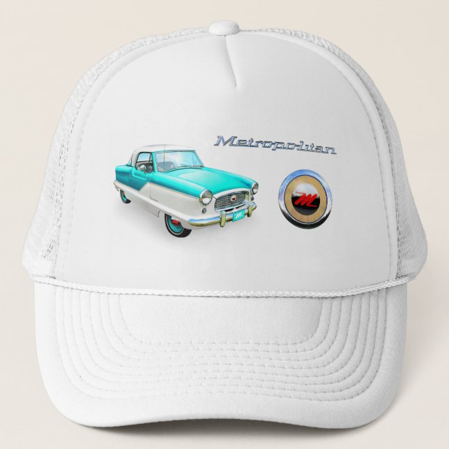 Nash Metropolitan Car Trucker Hat (Front)