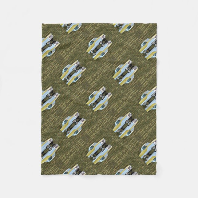 Nash Metropolitan Fleece Blanket (Front)