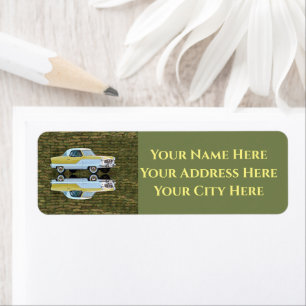 Nash Metropolitan Return Address Label