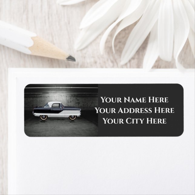 Nash Metropolitan Return Address Label (Insitu)