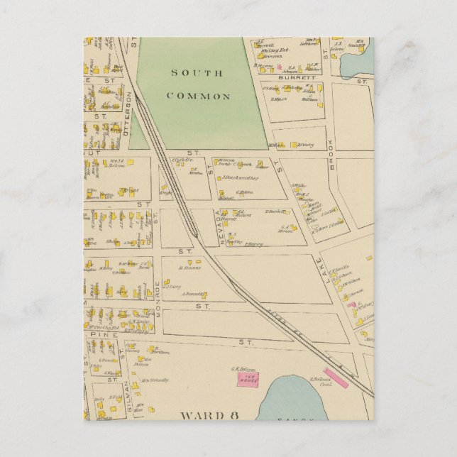 Nashua, Ward 68 Postcard (Front)