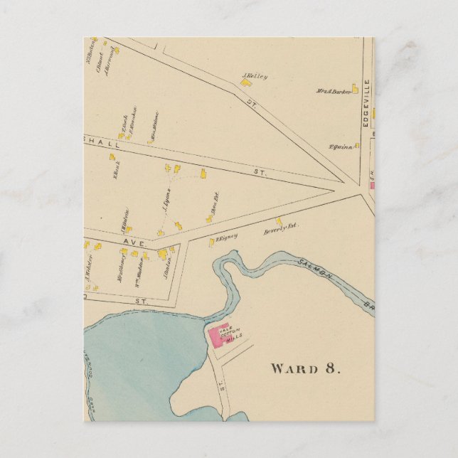 Nashua, Ward 78 Postcard (Front)