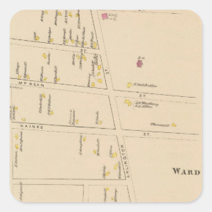 Nashua, Ward 7, Edgeville Square Sticker