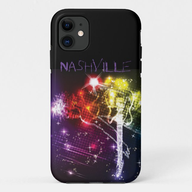 Nashville Among The Stars Phone Case-Guitarist Cas Case-Mate iPhone Case (Back)