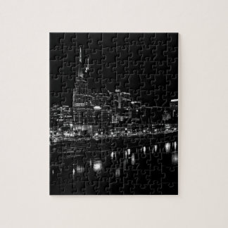 Nashville At Night Jigsaw Puzzle