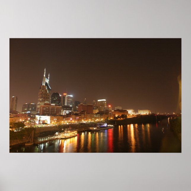 Nashville at Night Print (Front)