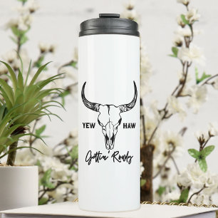Nashville Bachelorette Party Gettin Rowdy Custom Thermal Tumbler