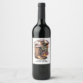 Nashville Bachelorette  Party Wine Label