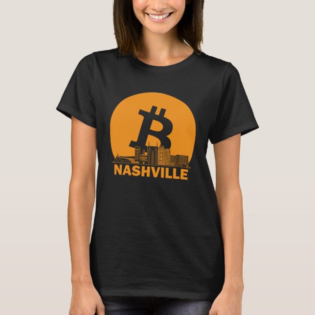 Nashville Bitcoin Maximalist  Bitcoin Nashville Sk T-Shirt (Front)