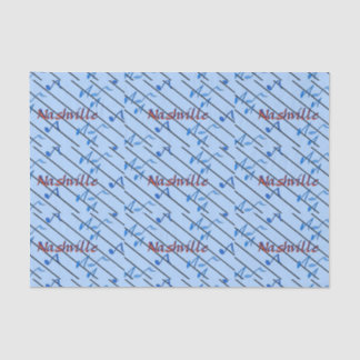 Nashville Blue Notes Tissue Paper