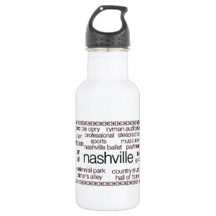 Nashville Brown 532 Ml Water Bottle