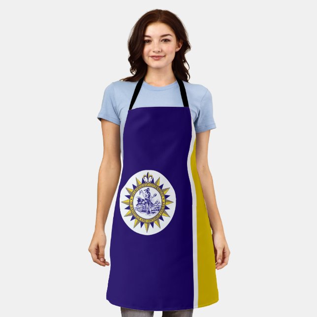 Nashville City flag Apron (Worn)