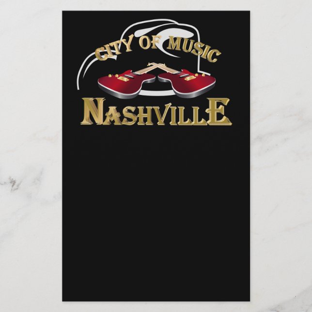 Nashville. City of music Flyer (Front)
