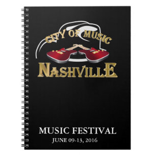 Nashville. City of music Notebook