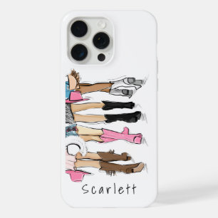 Nashville Cowgirl Fashion Boots Hats Personalised iPhone 15 Pro Max Case
