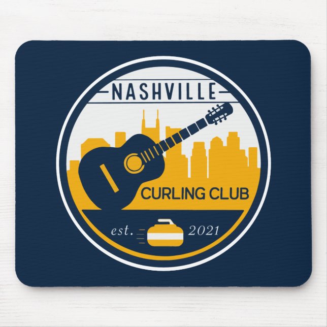 Nashville Curling Club Mouse Pad (Front)