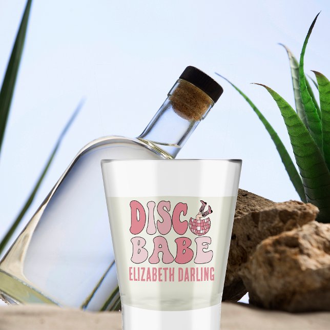 Nashville Disco Bachelorette Custom Bridesmaid Shot Glass (Creator Uploaded)