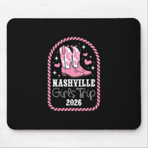 Nashville Girls Trip 2026 Girls Travel Nashville V Mouse Pad