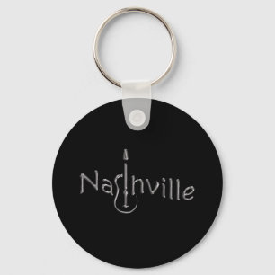 nashville gold tone key ring