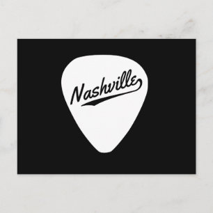 Nashville Guitar Pick Postcard