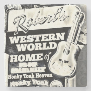 NASHVILLE HONKY TONK STONE COASTER