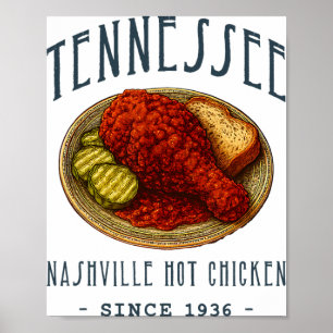 Nashville Hot Chicken Poster
