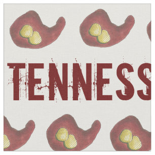 Nashville Hot Chicken w/ Pickles TENNESSEE TN Food Fabric