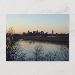 Nashville in the Distance Postcard